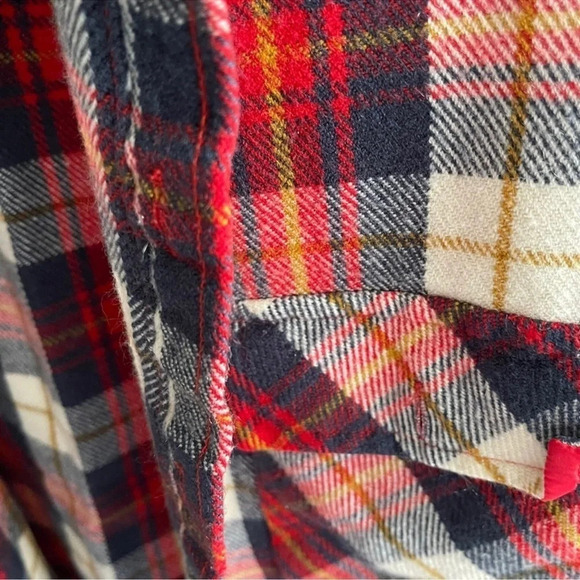 SPORTWEAR by Country Touch Plaid Front Buttons Closure Size M - Picture 4 of 10